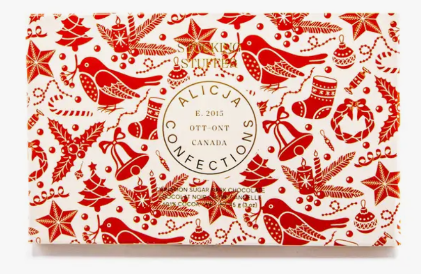 Holiday Postcard Chocolate Bars