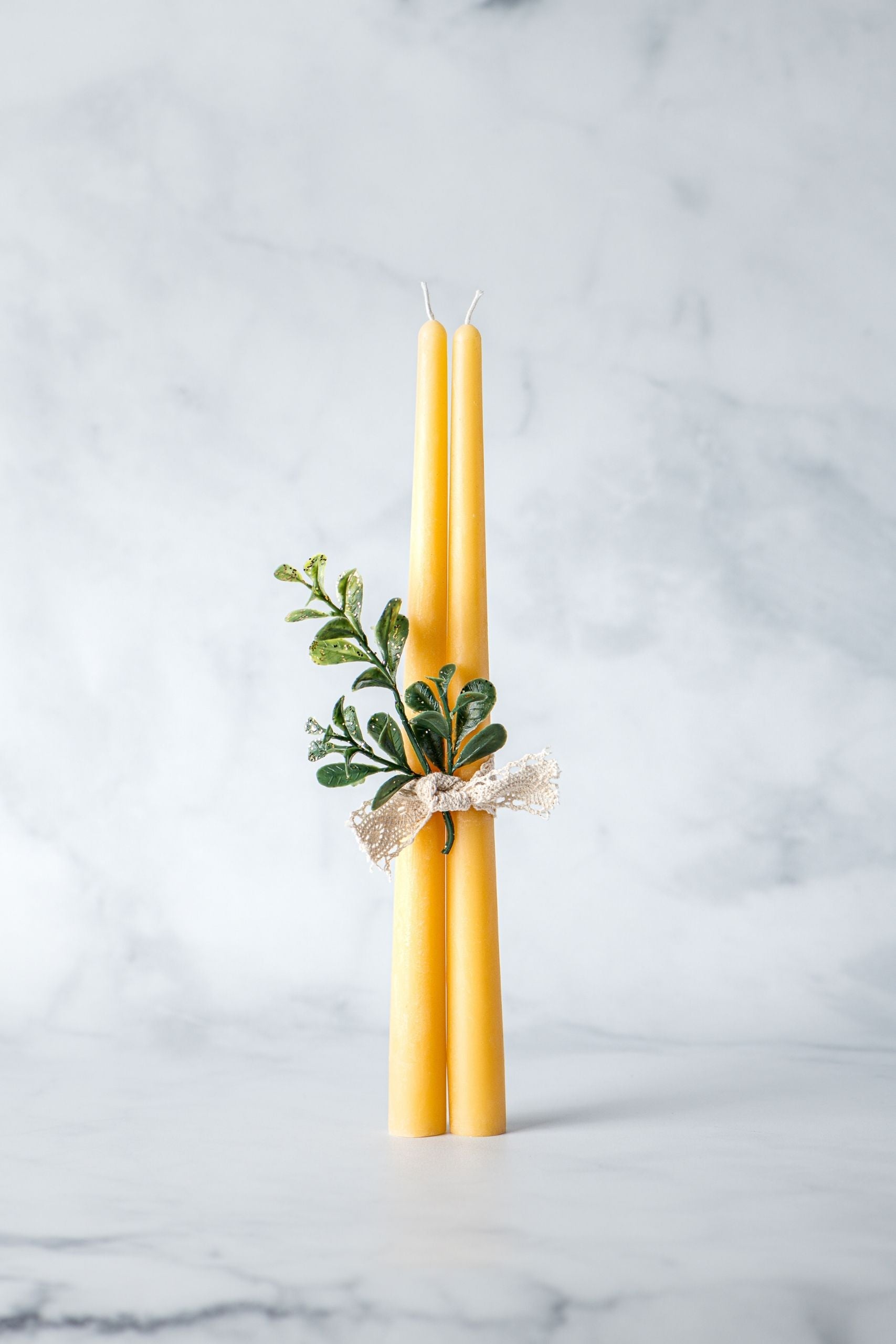 Beeswax Taper Candles