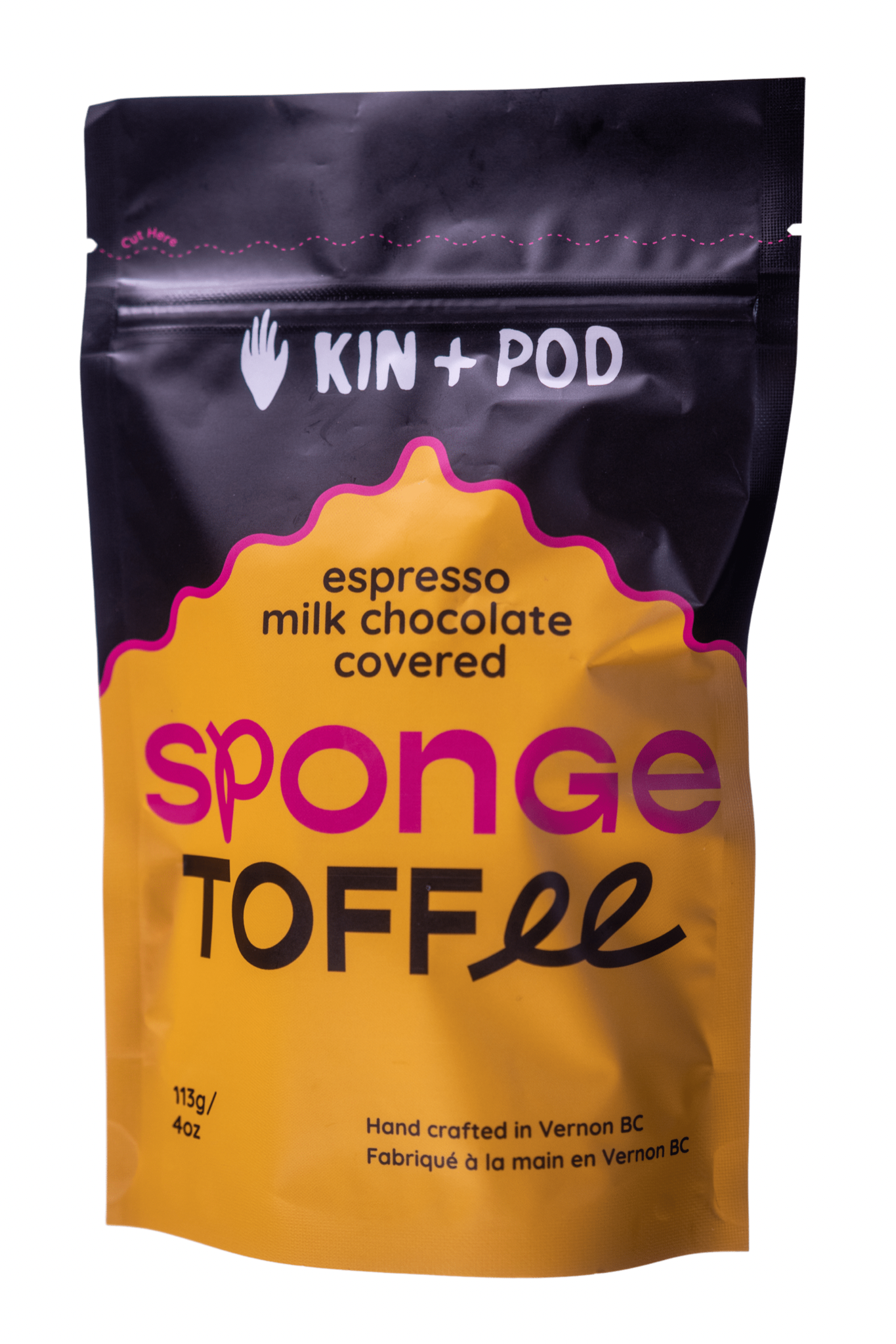 Espresso-Milk Chocolate Bathed Sponge Toffee